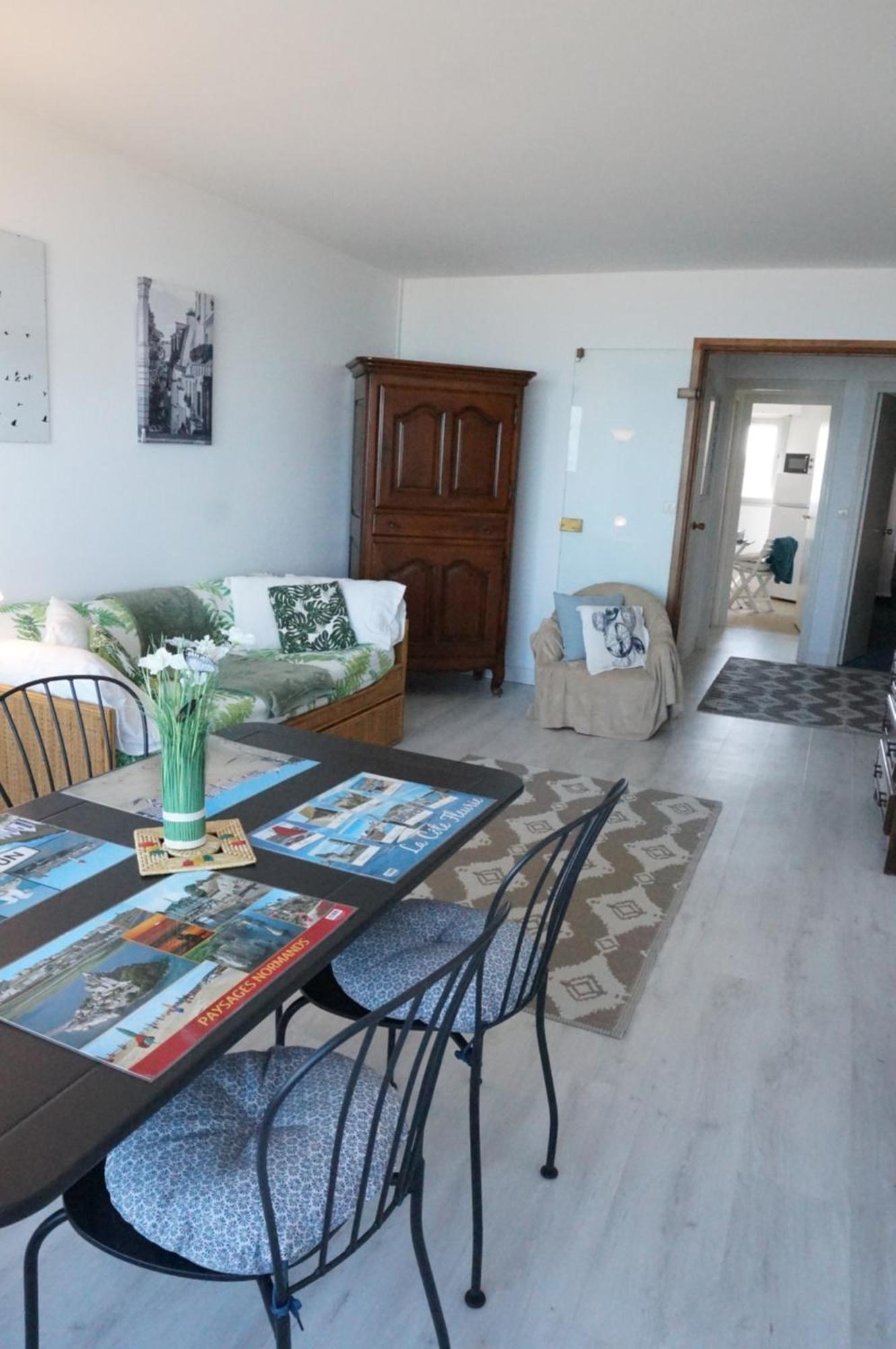 Belle Vie Vue Dominante Mer Et Plage - Appartement 2 A 4 Personnes Cabourg Bagian luar foto